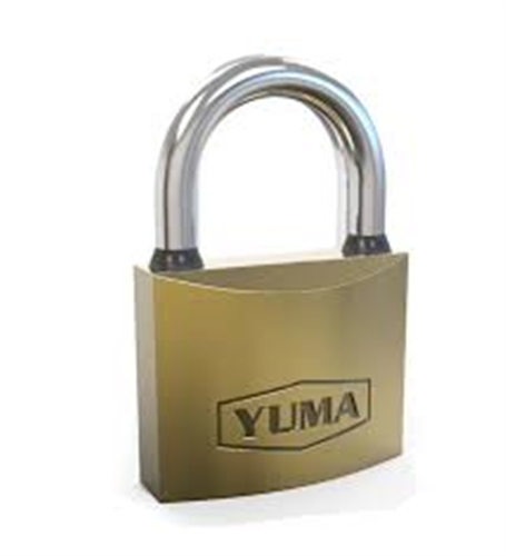 YUMA 38MM SARI DÖKÜM ASMA KİLİT 